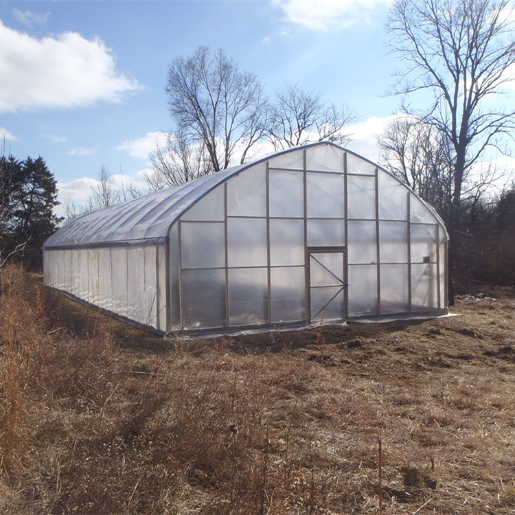 Serre tunnel agricole ventilée résistante aux UV